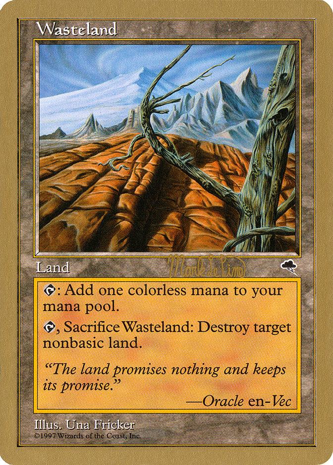 Wasteland (Mark Le Pine) [World Championship Decks 1999] | Gate City Games LLC