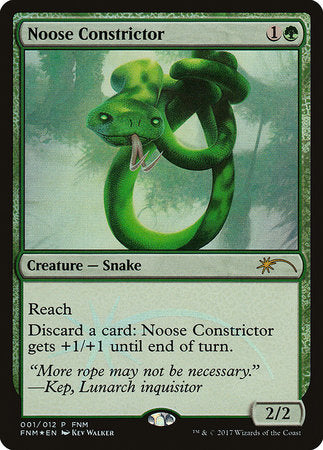 Noose Constrictor [Friday Night Magic 2017] | Gate City Games LLC