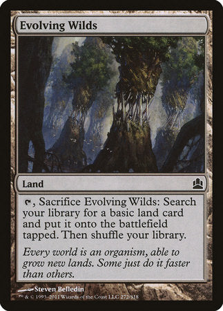 Evolving Wilds [Commander 2011] | Gate City Games LLC