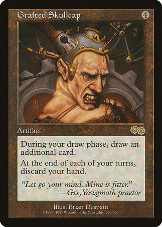 Grafted Skullcap [Urza's Saga] | Gate City Games LLC