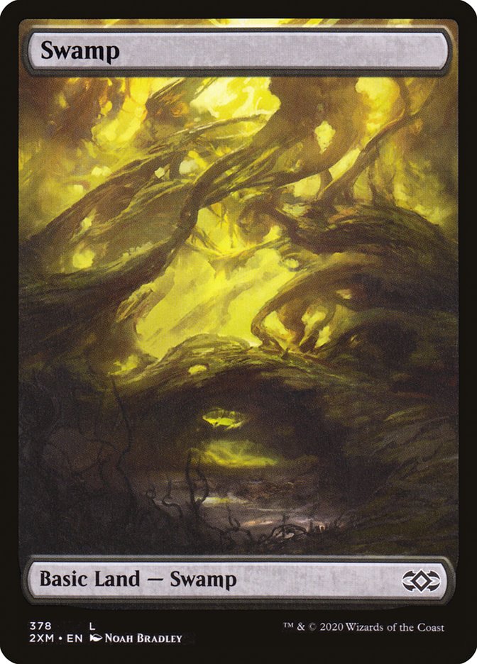 Swamp (378) [Double Masters] | Gate City Games LLC