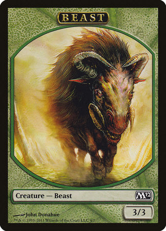 Beast Token [Magic 2012 Tokens] | Gate City Games LLC