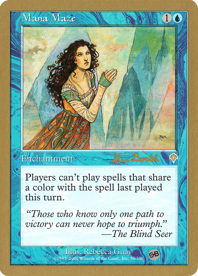 Mana Maze (Alex Borteh) (SB) [World Championship Decks 2001] | Gate City Games LLC