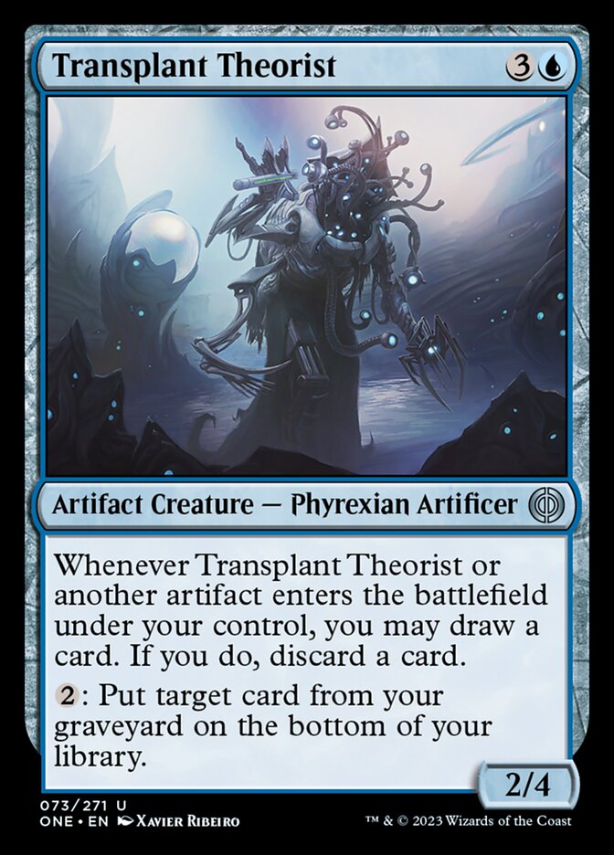 Transplant Theorist [Phyrexia: All Will Be One] | Gate City Games LLC