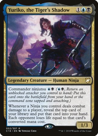 Yuriko, the Tiger's Shadow [Commander 2018] | Gate City Games LLC