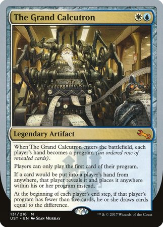 The Grand Calcutron [Unstable] | Gate City Games LLC