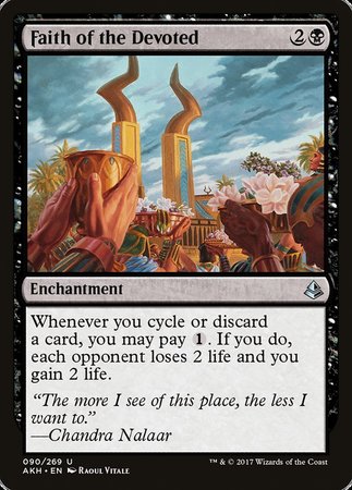 Faith of the Devoted [Amonkhet] | Gate City Games LLC