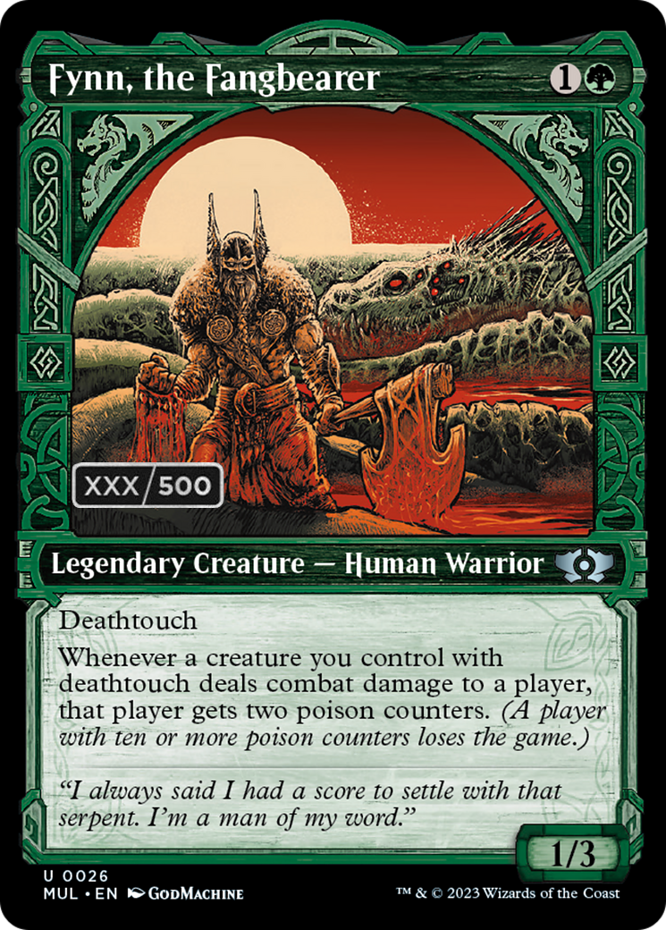 Fynn, the Fangbearer (Serialized) [Multiverse Legends] | Gate City Games LLC