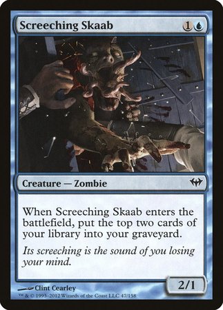Screeching Skaab [Dark Ascension] | Gate City Games LLC