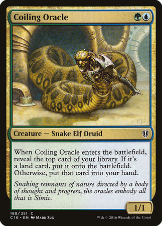 Coiling Oracle [Commander 2016] | Gate City Games LLC