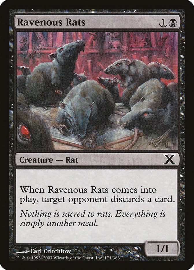 Ravenous Rats [Tenth Edition] | Gate City Games LLC