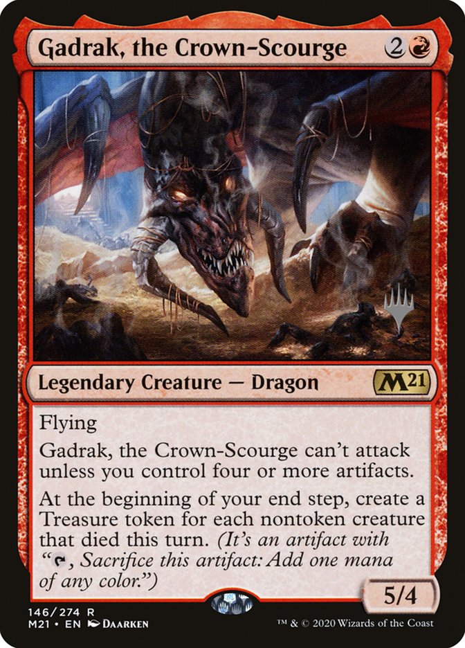 Gadrak, the Crown-Scourge (Promo Pack) [Core Set 2021 Promos] | Gate City Games LLC