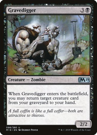 Gravedigger [Core Set 2019] | Gate City Games LLC