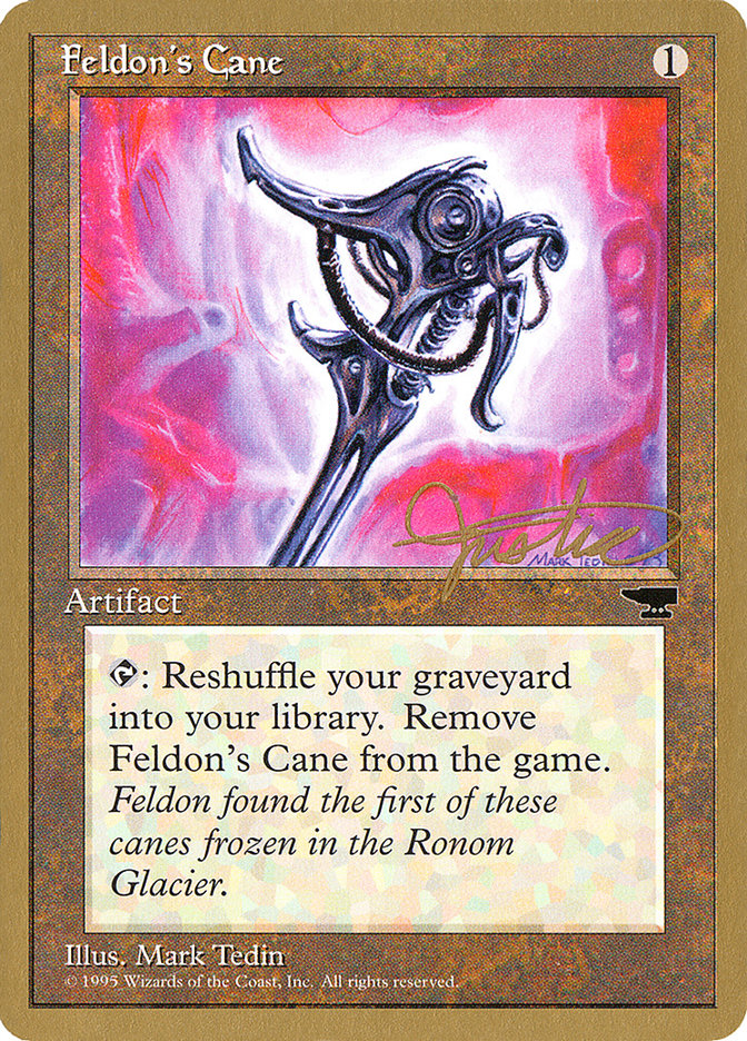 Feldon's Cane (Mark Justice) [Pro Tour Collector Set] | Gate City Games LLC