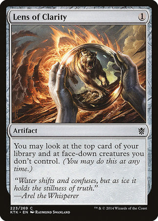 Lens of Clarity [Khans of Tarkir] | Gate City Games LLC