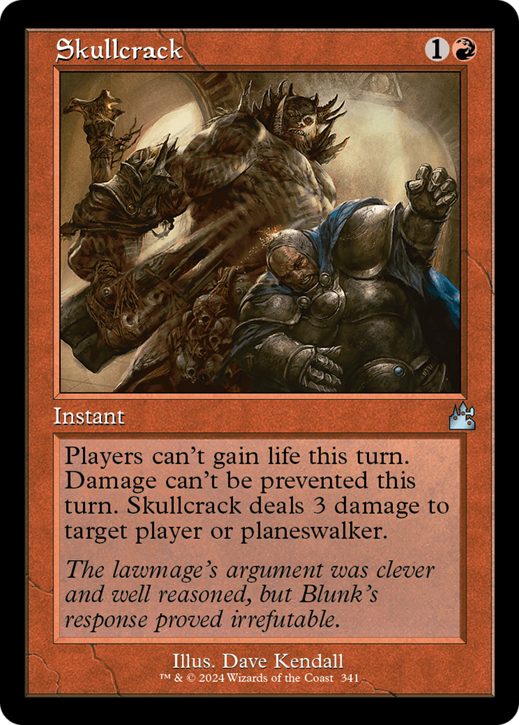 Skullcrack (Retro Frame) [Ravnica Remastered] | Gate City Games LLC