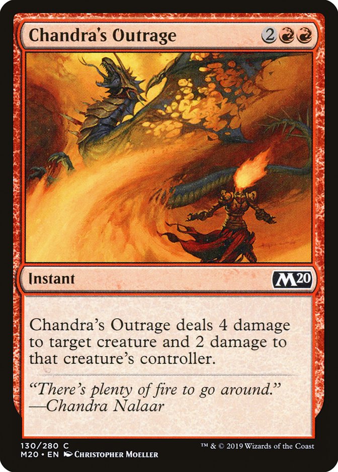 Chandra's Outrage [Core Set 2020] | Gate City Games LLC