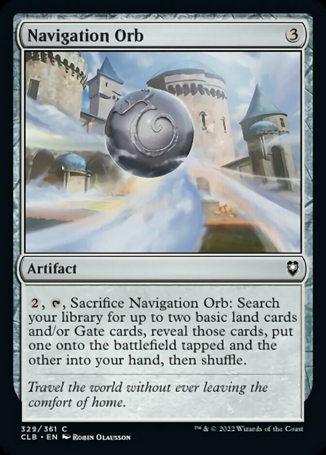 Navigation Orb [Commander Legends: Battle for Baldur's Gate] | Gate City Games LLC