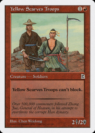 Yellow Scarves Troops [Portal Three Kingdoms] | Gate City Games LLC