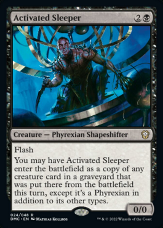 Activated Sleeper [Dominaria United Commander] | Gate City Games LLC