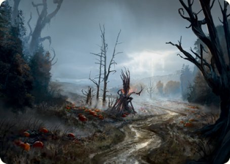 Overgrown Farmland Art Card [Innistrad: Midnight Hunt Art Series] | Gate City Games LLC