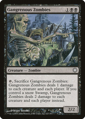 Gangrenous Zombies [Coldsnap Theme Decks] | Gate City Games LLC