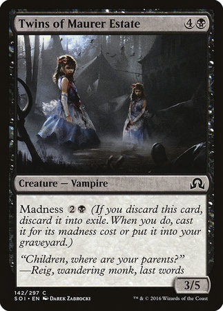Twins of Maurer Estate [Shadows over Innistrad] | Gate City Games LLC