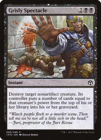 Grisly Spectacle [Iconic Masters] | Gate City Games LLC
