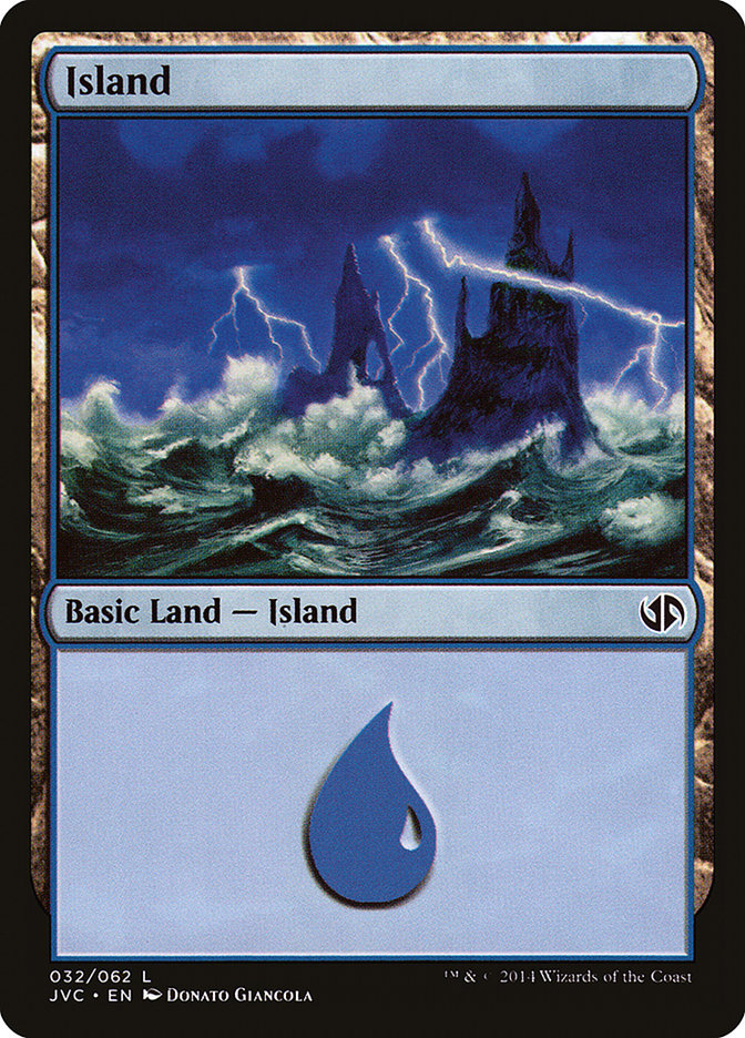 Island (32) [Duel Decks Anthology] | Gate City Games LLC