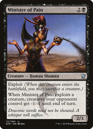 Minister of Pain [Dragons of Tarkir] | Gate City Games LLC
