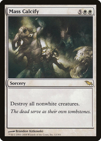Mass Calcify [Shadowmoor] | Gate City Games LLC
