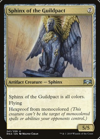 Sphinx of the Guildpact [Ravnica Allegiance] | Gate City Games LLC