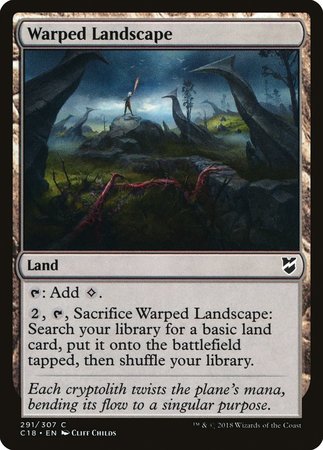 Warped Landscape [Commander 2018] | Gate City Games LLC