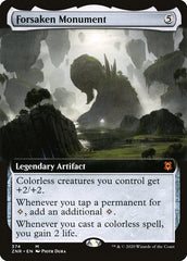 Forsaken Monument (Extended Art) [Zendikar Rising] | Gate City Games LLC