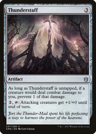 Thunderstaff [Commander Anthology] | Gate City Games LLC