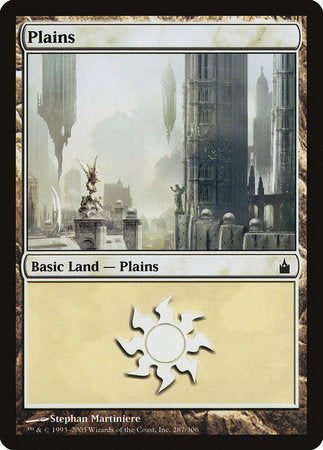 Plains (287) [Ravnica: City of Guilds] | Gate City Games LLC