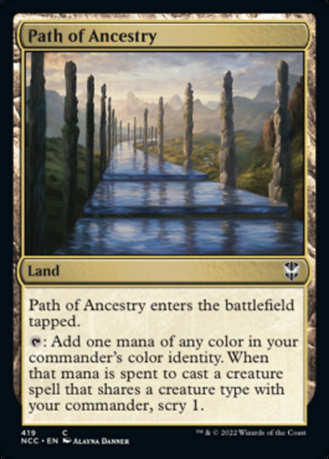 Path of Ancestry [Streets of New Capenna Commander] | Gate City Games LLC