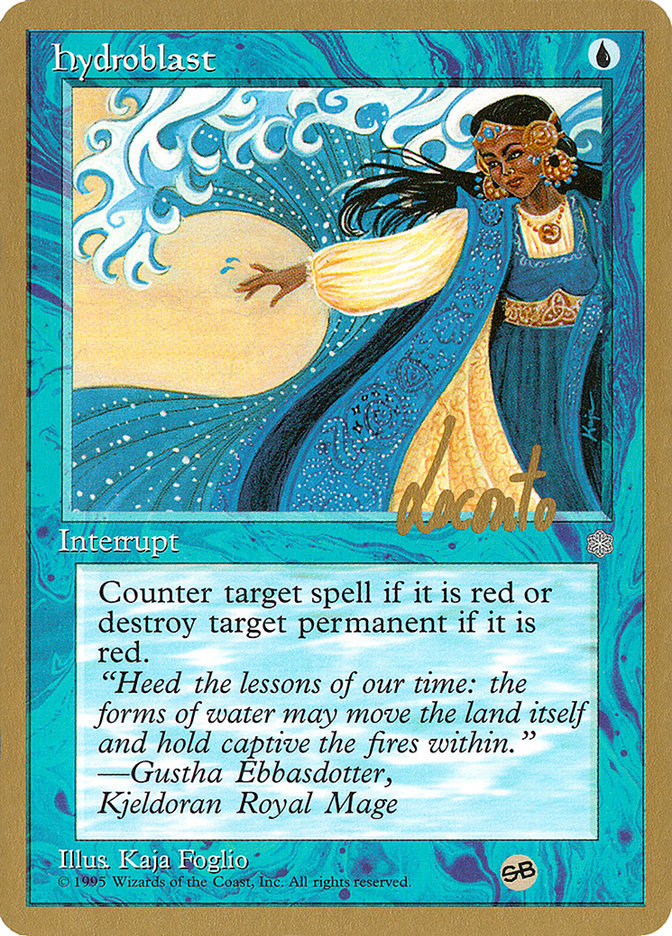 Hydroblast (Michael Loconto) (SB) [Pro Tour Collector Set] | Gate City Games LLC