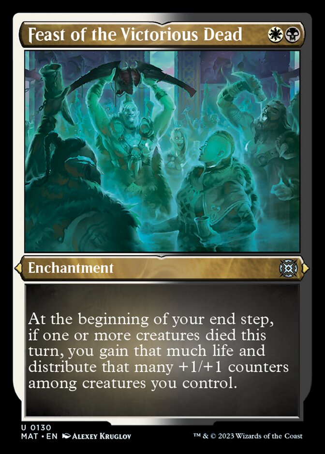 Feast of the Victorious Dead (Foil Etched) [March of the Machine: The Aftermath] | Gate City Games LLC