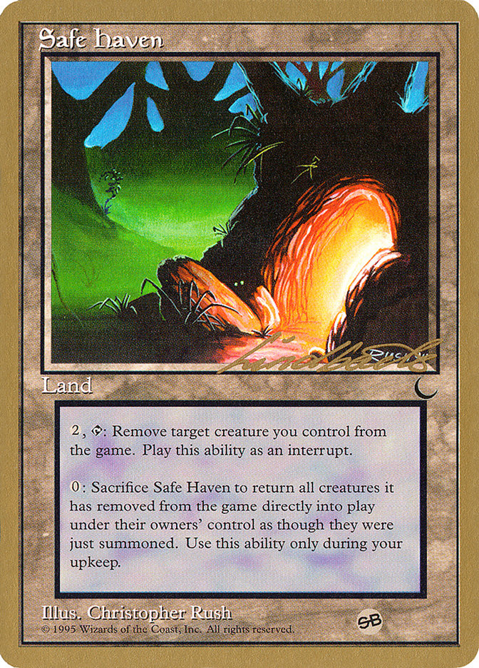 Safe Haven (Leon Lindback) (SB) [Pro Tour Collector Set] | Gate City Games LLC