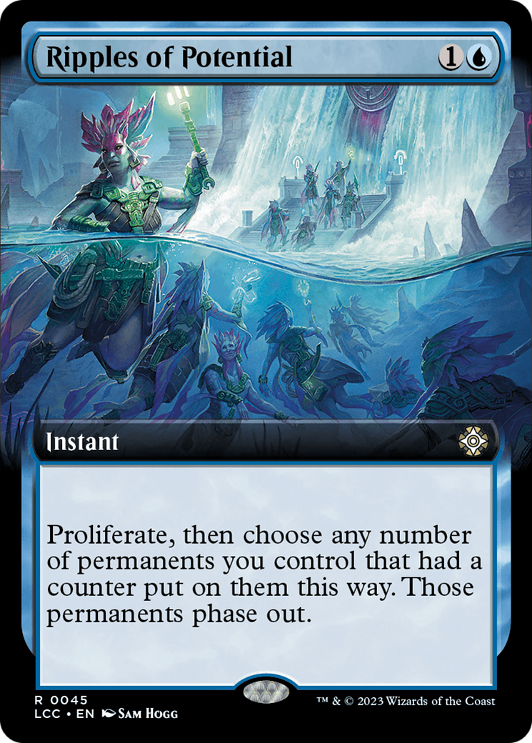 Ripples of Potential (Extended Art) [The Lost Caverns of Ixalan Commander] | Gate City Games LLC