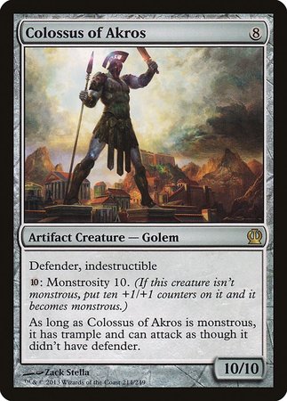 Colossus of Akros [Theros] | Gate City Games LLC