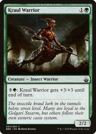 Kraul Warrior [Battlebond] | Gate City Games LLC