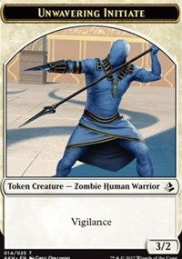 Unwavering Initiate // Wurm Token [Amonkhet Tokens] | Gate City Games LLC