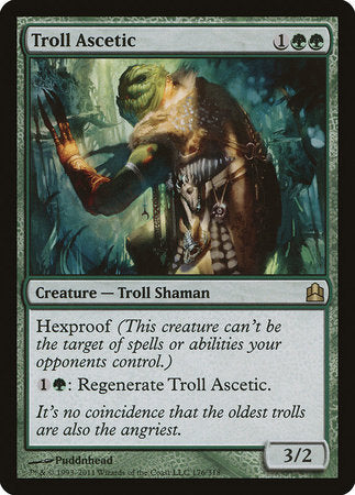 Troll Ascetic [Commander 2011] | Gate City Games LLC