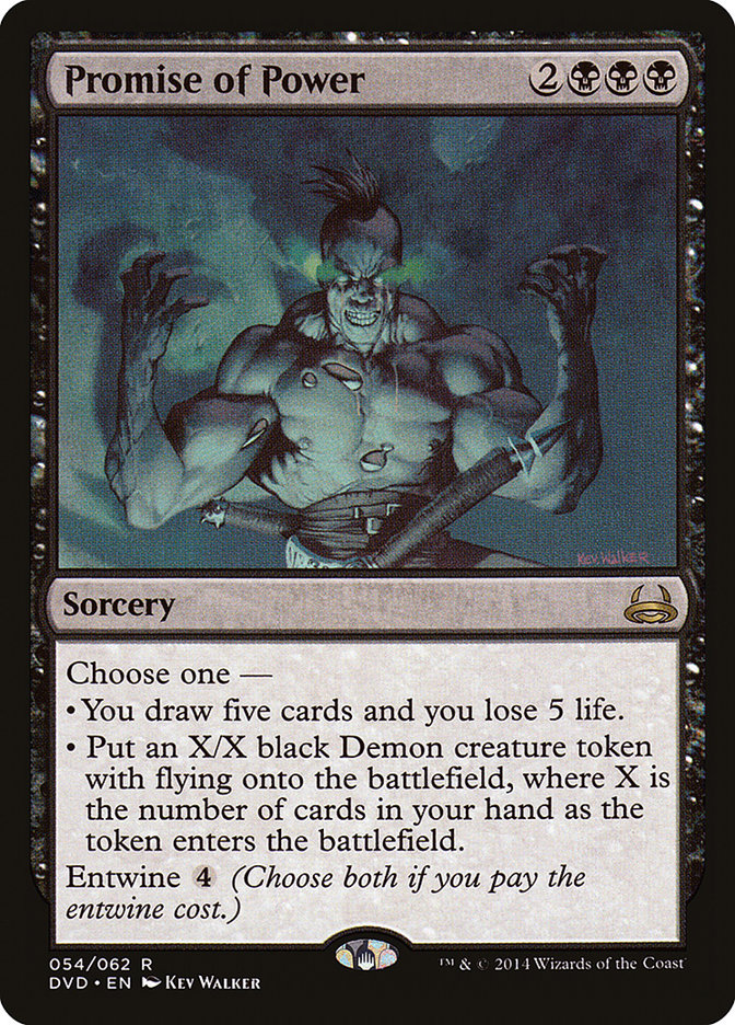 Promise of Power (Divine vs. Demonic) [Duel Decks Anthology] | Gate City Games LLC