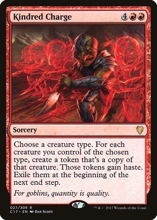 Kindred Charge [Commander 2017] | Gate City Games LLC