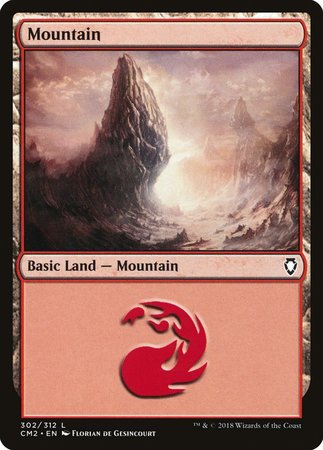 Mountain (302) [Commander Anthology Volume II] | Gate City Games LLC