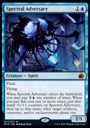 Spectral Adversary (Promo Pack) [Innistrad: Midnight Hunt Promos] | Gate City Games LLC