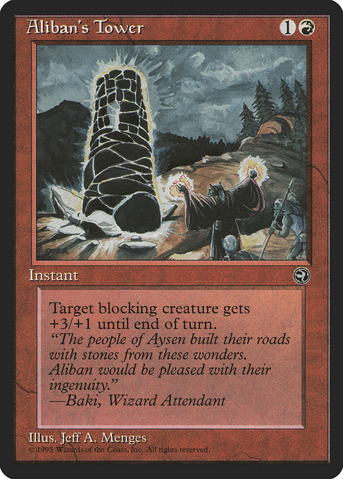 Aliban's Tower (Baki Flavor Text) [Homelands] | Gate City Games LLC